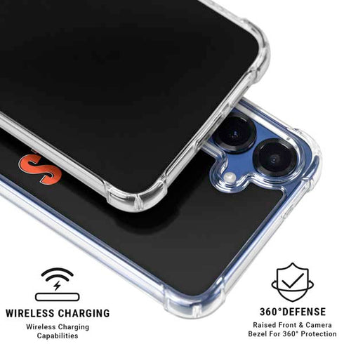 NFL Cincinnati Bengals Helmet Galaxy S25 Clear Case